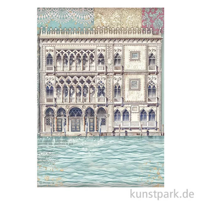 Artikelbild 1 des Artikels “Stamperia Reispapier - Venice City of Art Palace Museum, DIN A4 “
