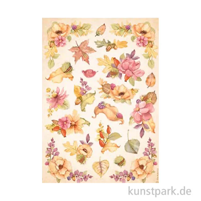Artikelbild 1 des Artikels “Stamperia Reispapier - Woodland Flowers, DIN A4 “