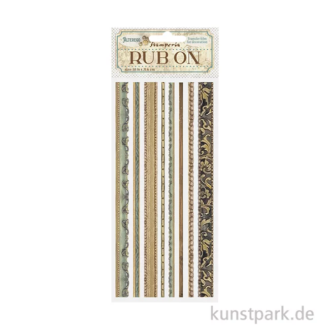 Artikelbild 1 des Artikels “Stamperia Rub On Transferfolie - Alterego Stripes “