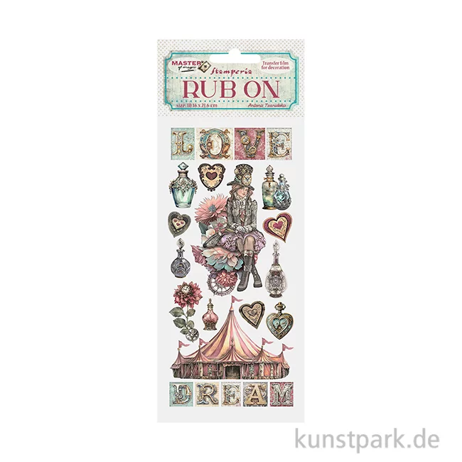 Artikelbild 1 des Artikels “Stamperia Rub On Transferfolie - Master of Magic Circus “