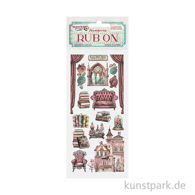 Artikelbild 1 des Artikels “Stamperia Rub On Transferfolie - Master of Magic House Furnishings “