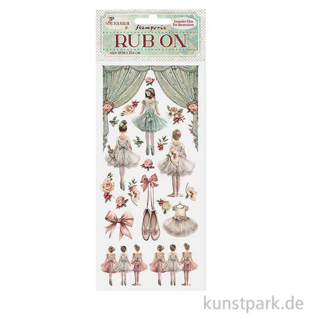 Artikelbild 1 des Artikels “Stamperia Rub On Transferfolie - The Nutcracker Ballet “