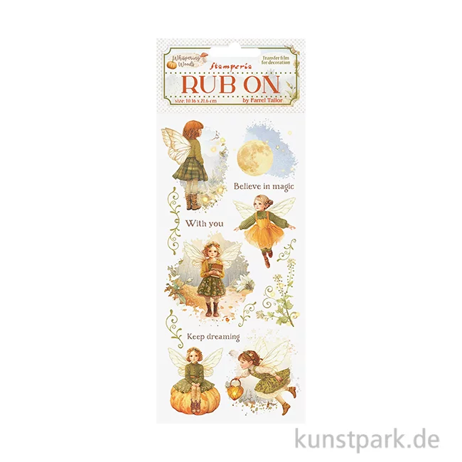 Artikelbild 1 des Artikels “Stamperia Rub On Transferfolie - Whispering Woods Fairy “