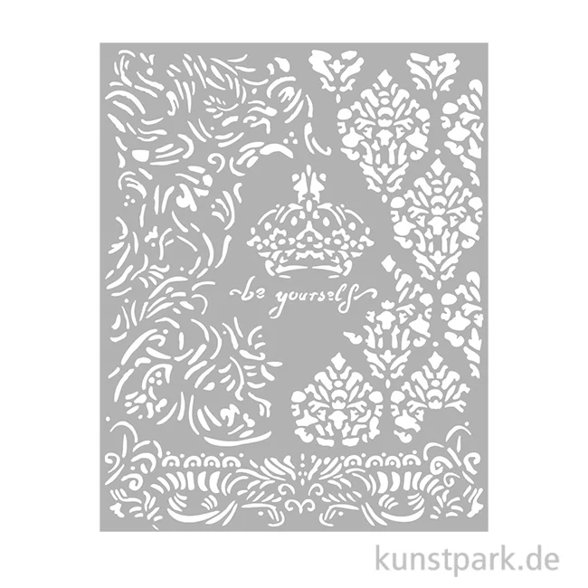 Artikelbild 1 des Artikels “Stamperia Schablone - Alterego Crown Be Yourself, 20 x 25 cm “