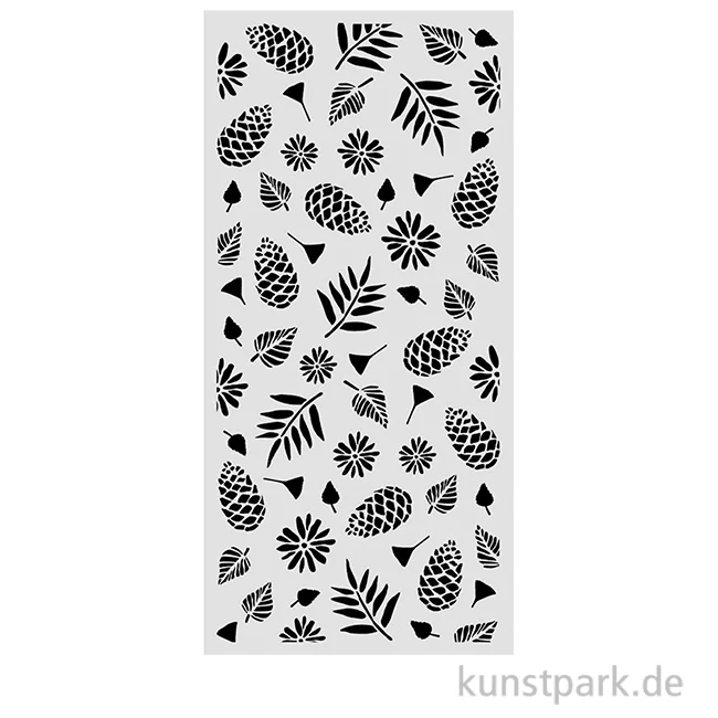 Artikelbild 1 des Artikels “Stamperia Schablone - Christmas Pinecones Pattern, 12 x 25 cm “