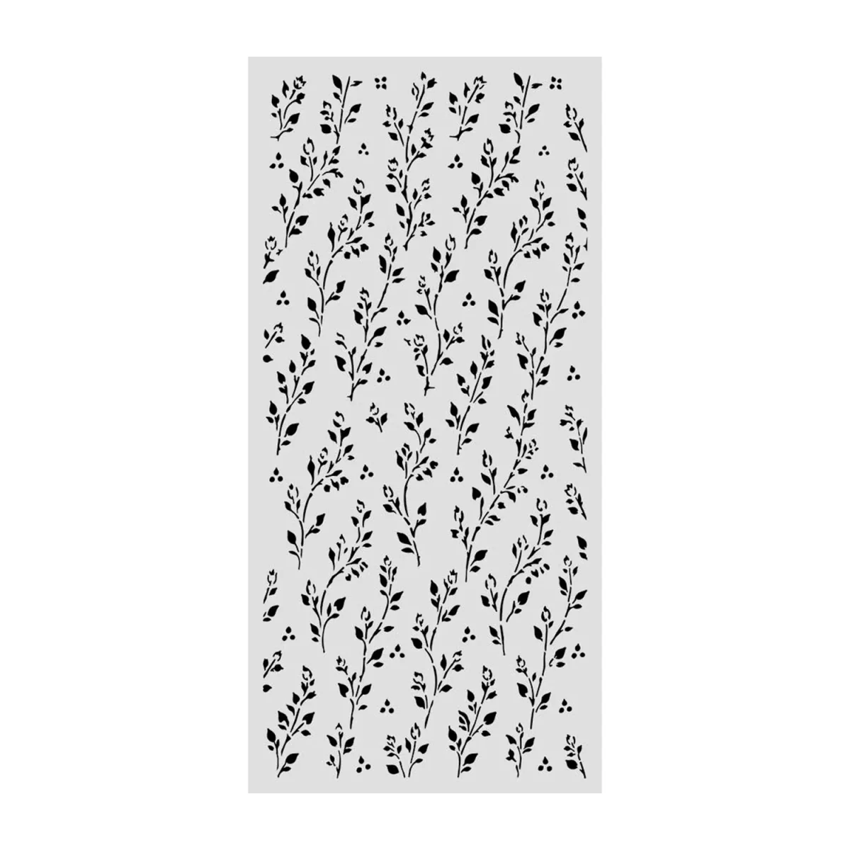 Artikelbild 1 des Artikels “Stamperia Schablone - Cozy Family Sprig Pattern, 12 x 25 cm “