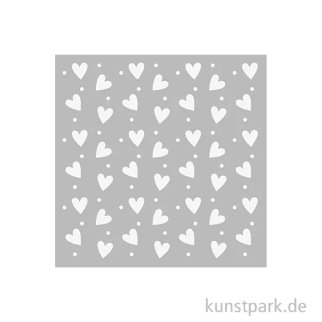Artikelbild 1 des Artikels “Stamperia Schablone - Family Heart Texture, 12 x 12 cm “