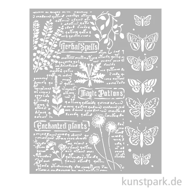 Artikelbild 1 des Artikels “Stamperia Schablone - Fortune Botanic, 20 x 25 cm “