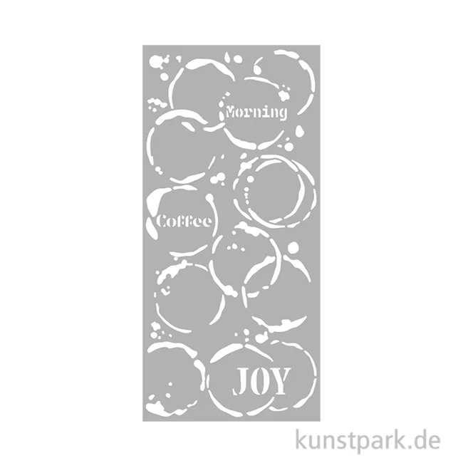 Artikelbild 1 des Artikels “Stamperia Schablone - Furry Friends Coffee Prints, 12 x 25 cm “