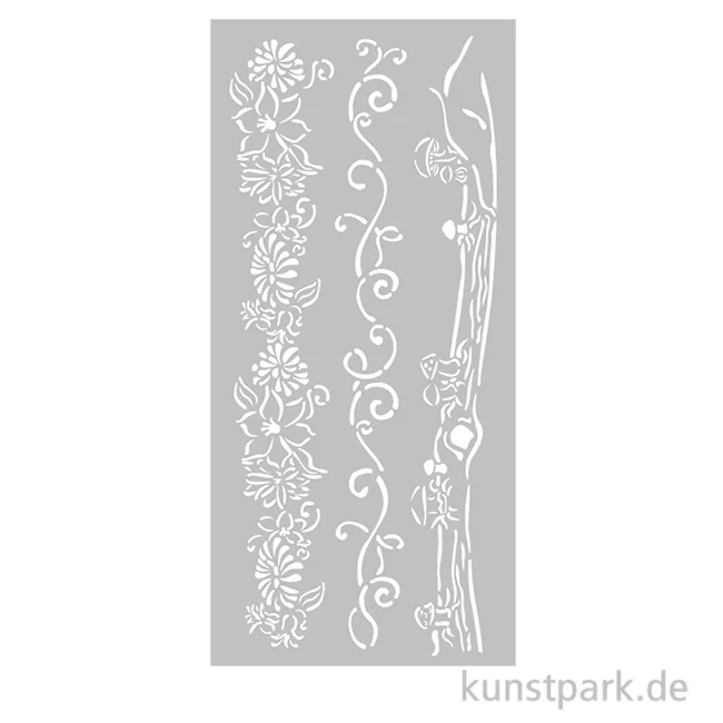 Artikelbild 1 des Artikels “Stamperia Schablone - Hidden Grove Borders, 12 x 25 cm “