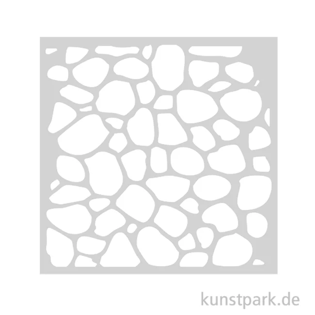 Artikelbild 1 des Artikels “Stamperia Schablone - Hidden Grove Stone Pattern, 12 x 12 cm “