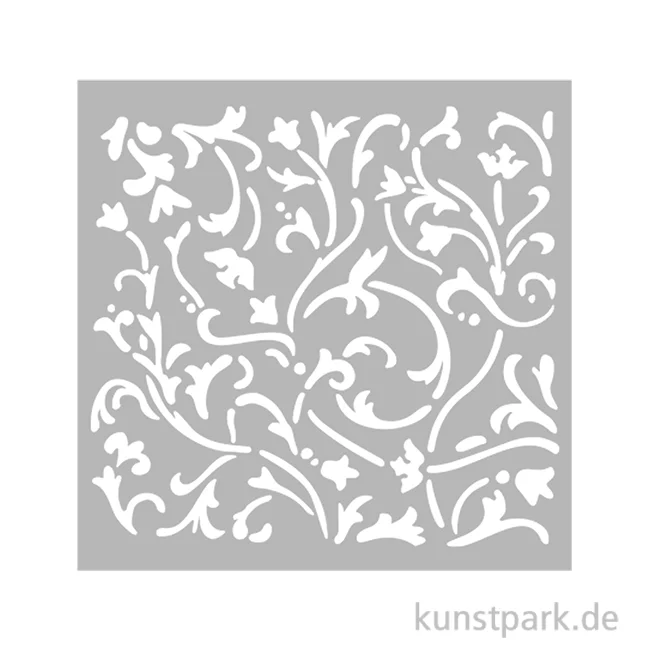 Artikelbild 1 des Artikels “Stamperia Schablone - Masquerade Ornaments, 12 x 12 cm “