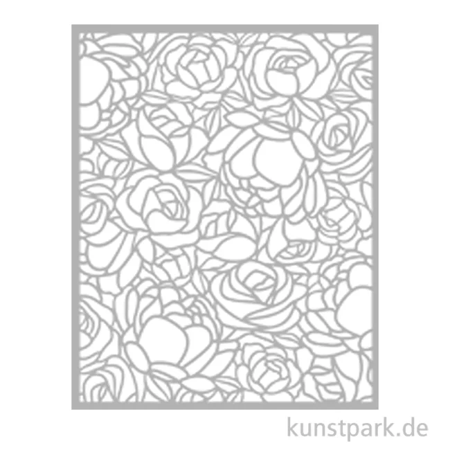 Artikelbild 1 des Artikels “Stamperia Schablone - Romance Forever Rose Pattern, 20 x 25 cm “