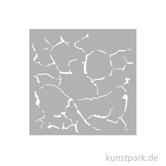 Artikelbild 1 des Artikels “Stamperia Schablone - Silent Sea Crackle Pattern, 12 x 12 cm “