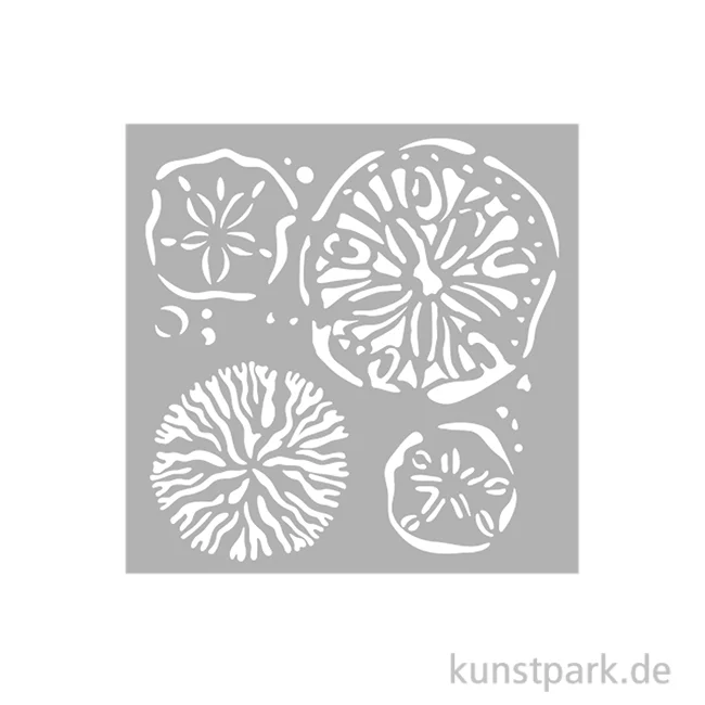 Artikelbild 1 des Artikels “Stamperia Schablone - Silent Sea Sponges, 12 x 12 cm “