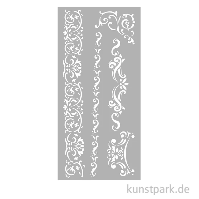 Artikelbild 1 des Artikels “Stamperia Schablone - Venice City of Art Borders, 12 x 25 cm “
