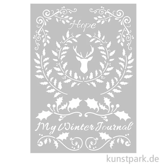 Artikelbild 1 des Artikels “Stamperia Schablone - Winter Tales Hope, DIN A4 “
