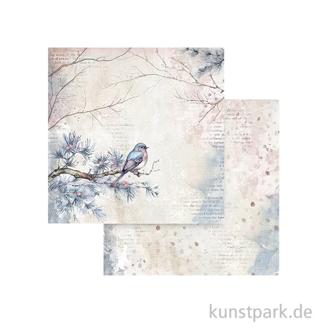 Artikelbild 1 des Artikels “Stamperia Scrappapier - Create Happiness Dewdrops Bird, 30,5 cm “