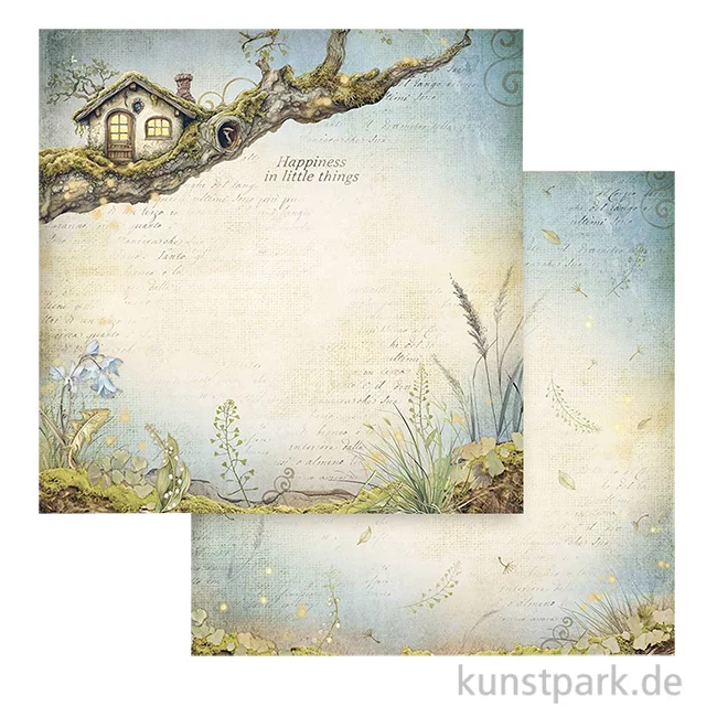 Artikelbild 1 des Artikels “Stamperia Scrappapier - Hidden Grove Treehouse, 30,5 x 30,5 cm “