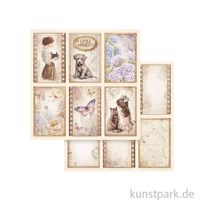 Artikelbild 1 des Artikels “Stamperia Scrappapier - Quiet Days 6 Cards, 30,5 x 30,5 cm “