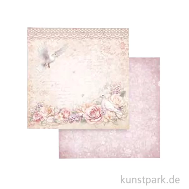 Artikelbild 1 des Artikels “Stamperia Scrappapier - Romance Forever Dove, 30,5 x 30,5 cm “