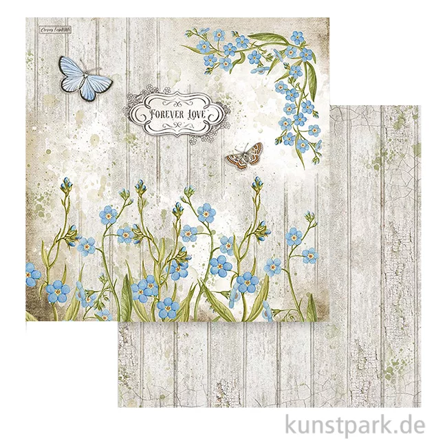 Artikelbild 1 des Artikels “Stamperia Scrappapier - Romantic Garden House Columbin 30,5 x 30,5 cm “