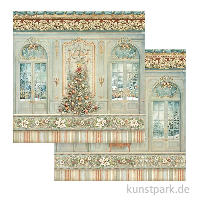 Artikelbild 1 des Artikels “Stamperia Scrappapier - The Nutcracker Christmas Tree, 30,5 x 30,5 cm “