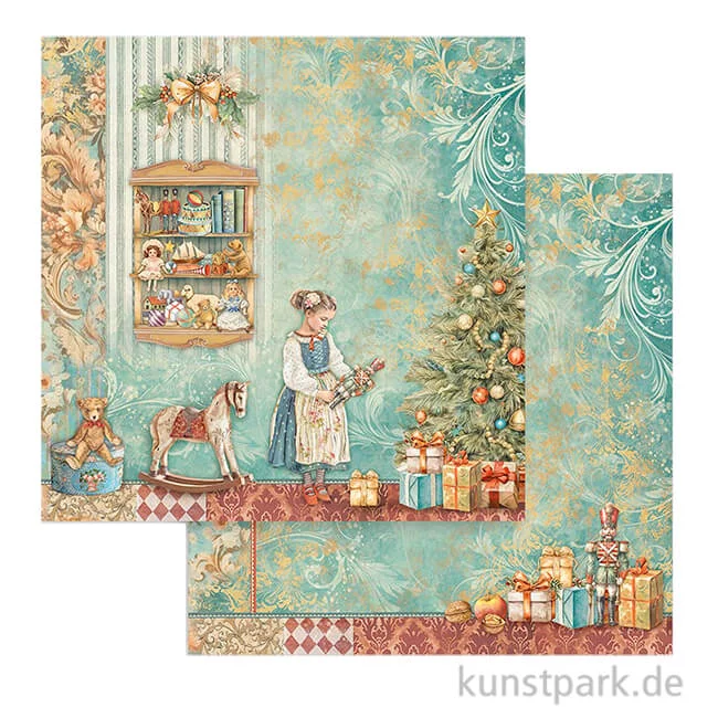 Artikelbild 1 des Artikels “Stamperia Scrappapier - The Nutcracker Toys, 30,5 x 30,5 cm “