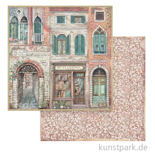 Artikelbild 1 des Artikels “Stamperia Scrappapier - Venice City of Art Antica Legatoria, 30,5 cm “