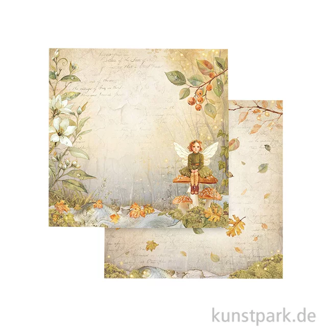 Artikelbild 1 des Artikels “Stamperia Scrappapier - Whispering Woods Fairy, 30,5 x 30,5 cm “