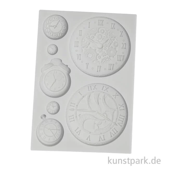 Artikelbild 1 des Artikels “Stamperia Silikon Gießform - Around the World Clocks, A6 “
