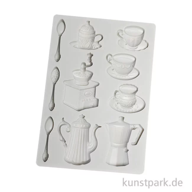 Artikelbild 1 des Artikels “Stamperia Silikon Gießform - Coffee and Chocolate Cups, A5 “