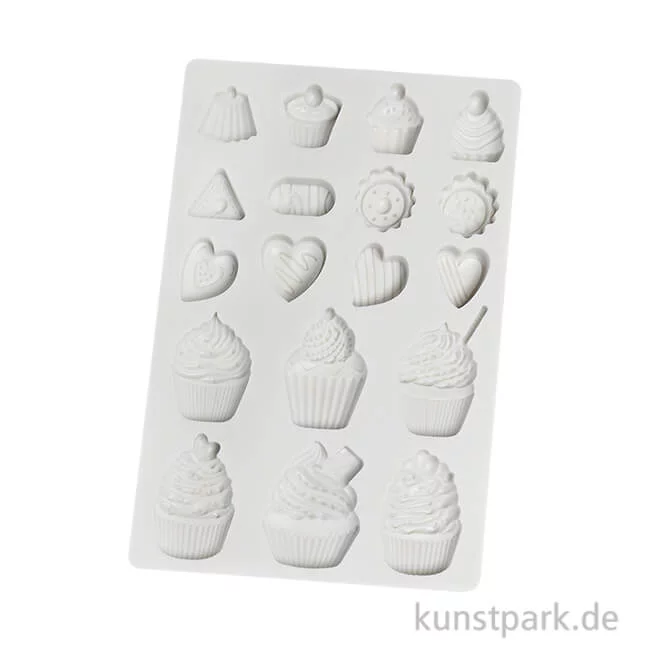 Artikelbild 1 des Artikels “Stamperia Silikon Gießform - Coffee and Chocolate Sweets, A5 “