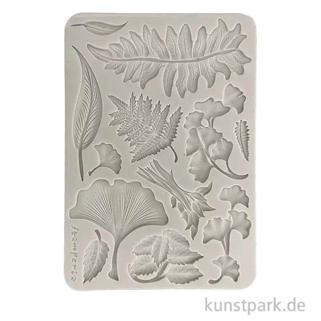 Artikelbild 1 des Artikels “Stamperia Silikon Gießform - Herbarium Silvae Botanical Leaf, A5 “