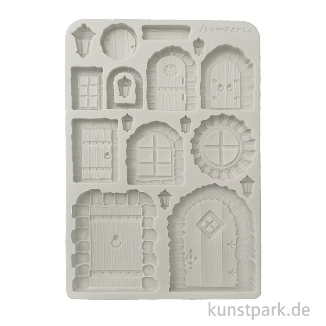 Artikelbild 1 des Artikels “Stamperia Silikon Gießform - Hidden Grove Door Window, A5 “