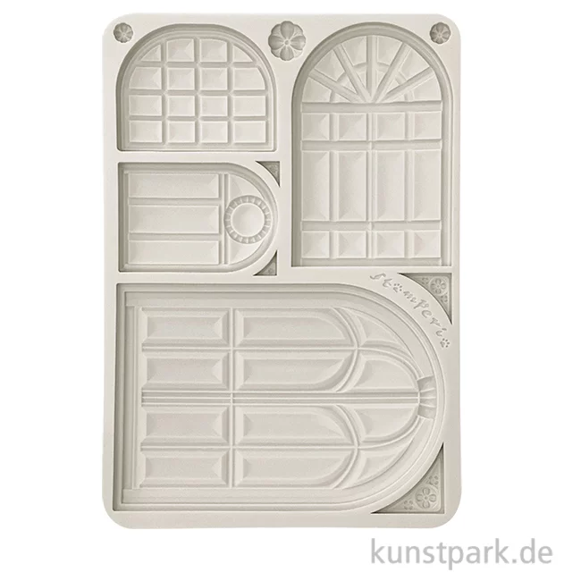 Artikelbild 1 des Artikels “Stamperia Silikon Gießform - Masquerade Windows, A5 “