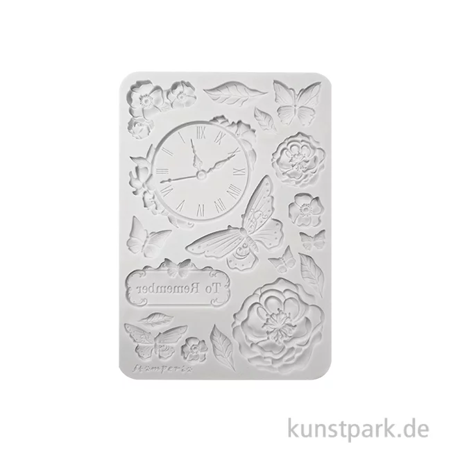 Artikelbild 1 des Artikels “Stamperia Silikon Gießform - Quiet Days Clock, A5 “