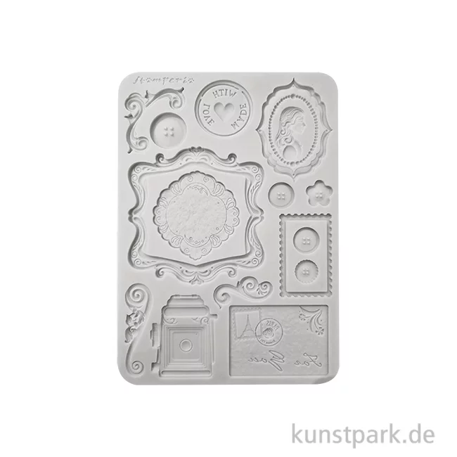 Artikelbild 1 des Artikels “Stamperia Silikon Gießform - Quiet Days Plates, A5 “