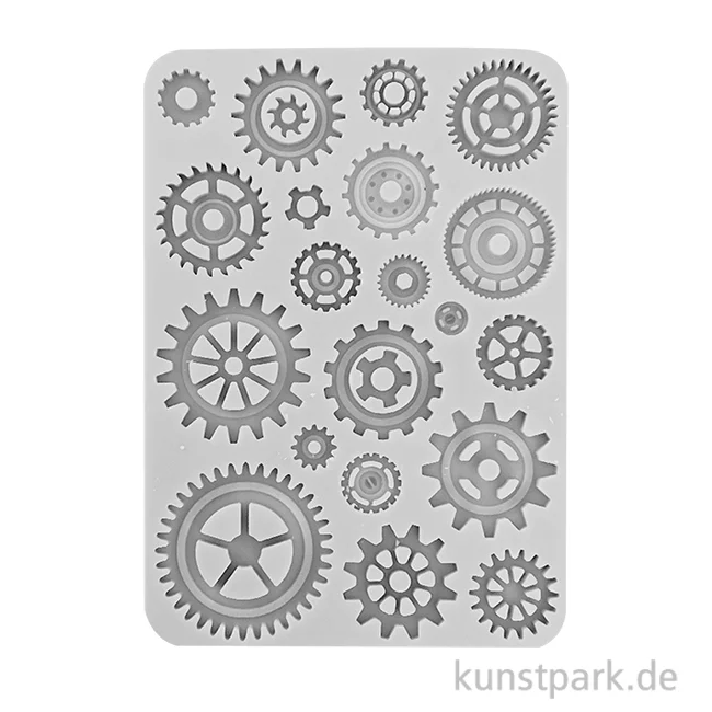 Artikelbild 1 des Artikels “Stamperia Silikon Gießform - Sir Vagabond in Fantasy World Gears, A5 “