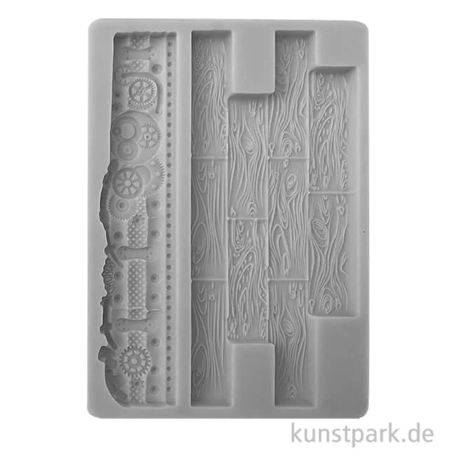 Artikelbild 1 des Artikels “Stamperia Silikon Gießform - Songs of the Sea Wood + Mechanisms, A6 “