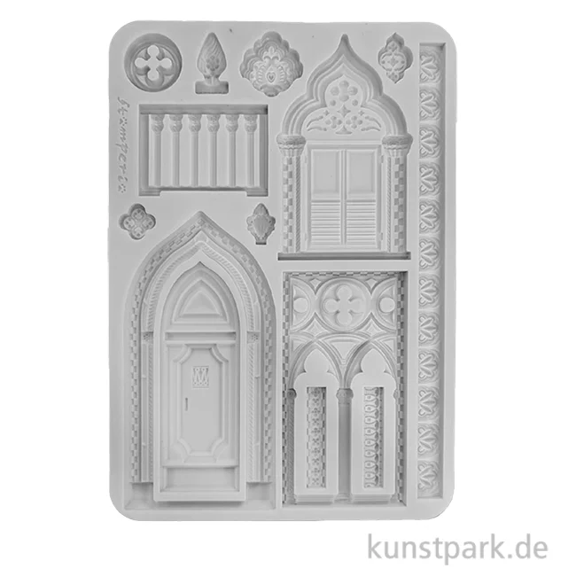 Artikelbild 1 des Artikels “Stamperia Silikon Gießform - Venice City of Art Architecture, A5 “