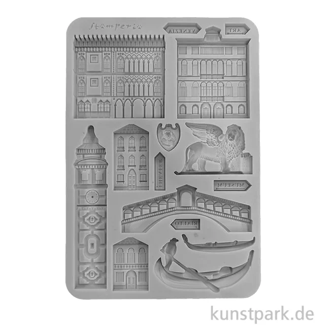 Artikelbild 1 des Artikels “Stamperia Silikon Gießform - Venice City of Art Monuments, A5 “