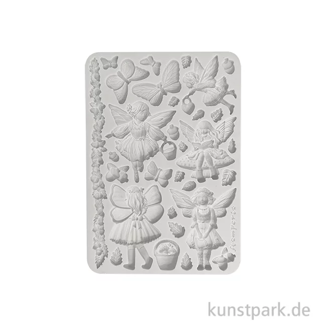 Artikelbild 1 des Artikels “Stamperia Silikon Gießform - Whispering Woods Fairies, A5 “