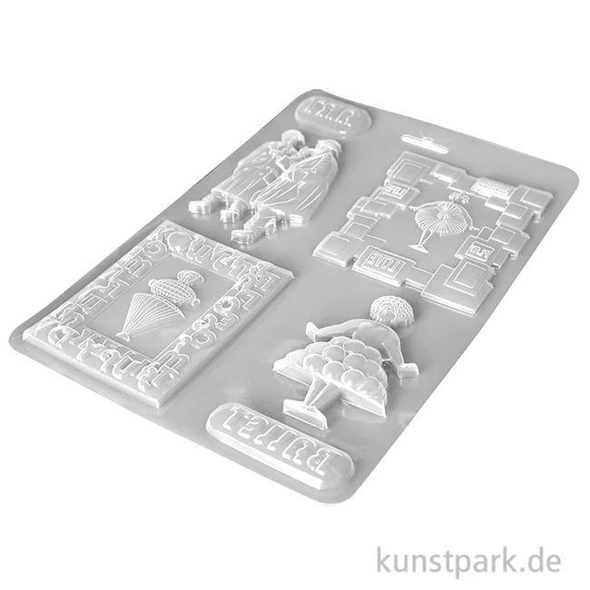 Artikelbild 1 des Artikels “Stamperia Soft Mould (Gießform) - Bauhaus Art Ballet, DIN A4 “