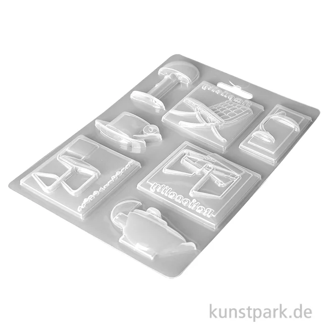 Artikelbild 1 des Artikels “Stamperia Soft Mould (Gießform) - Bauhaus Chairs, DIN A5 “