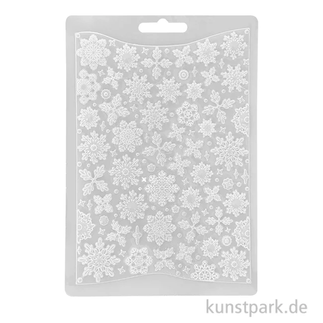 Artikelbild 1 des Artikels “Stamperia Soft Mould (Gießform) - Create Happiness Dew Snowflakes, A5 “