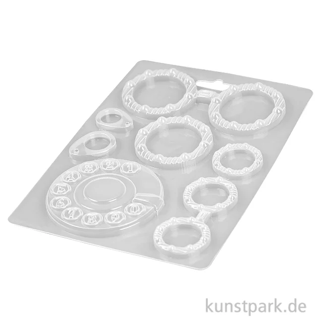 Artikelbild 1 des Artikels “Stamperia Soft Mould (Gießform) - Lady Vagabond Lifestyle Goggles, A5 “