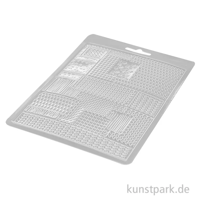 Artikelbild 1 des Artikels “Stamperia Soft Mould (Gießform) - Lady Vagabond Metal Pattern, A5 “