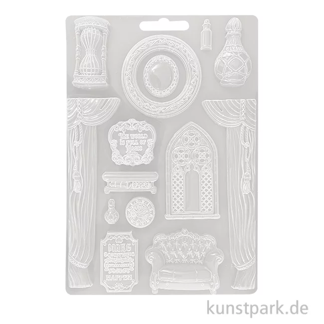 Artikelbild 1 des Artikels “Stamperia Soft Mould (Gießform) - Master of Magic Room, A4 “