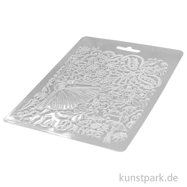 Artikelbild 1 des Artikels “Stamperia Soft Mould (Gießform) - Passion Dancer, DIN A5 “